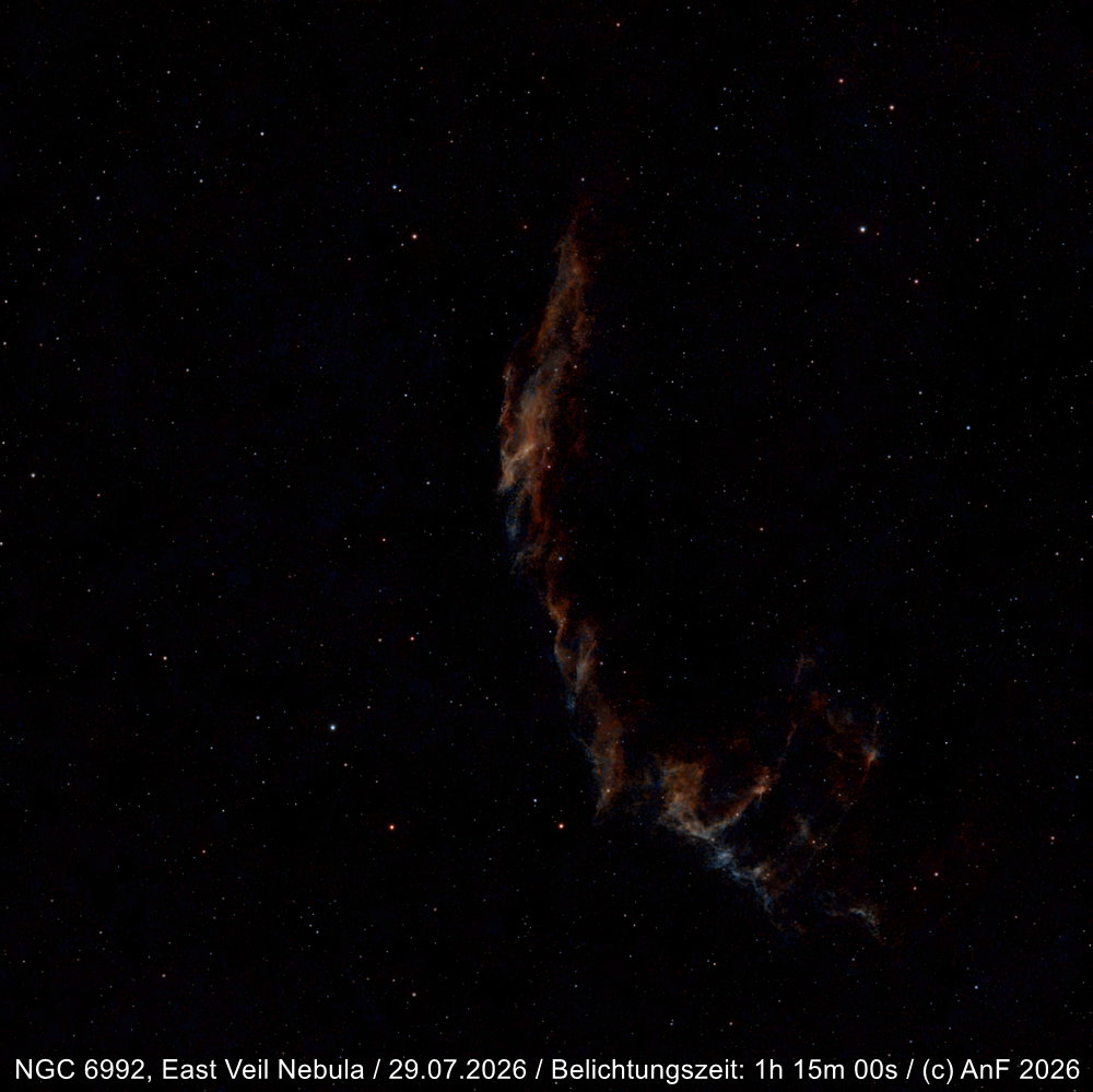 NGC 6992, East Veil Nebula