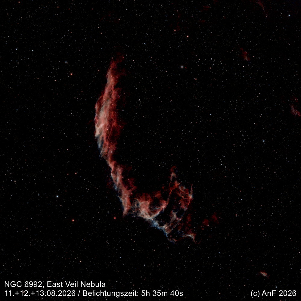 NGC 6992, East Veil Nebula