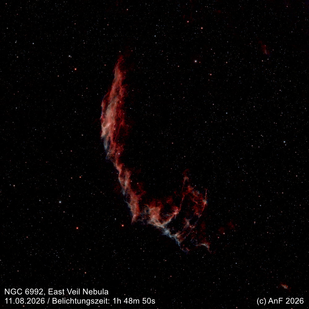 NGC 6992, East Veil Nebula
